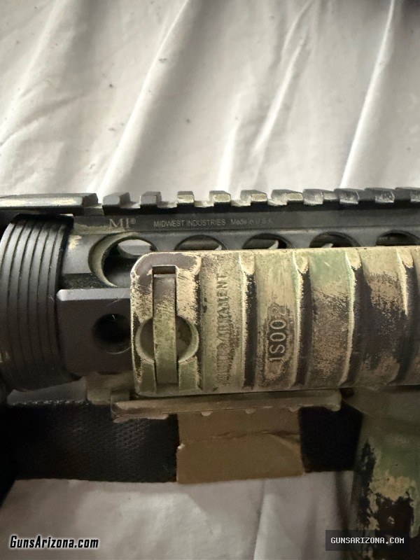 AR-15 with ammo