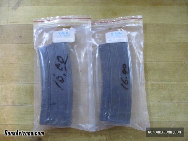 Mini 14 30 round magazines made in U.S.A. you get 2