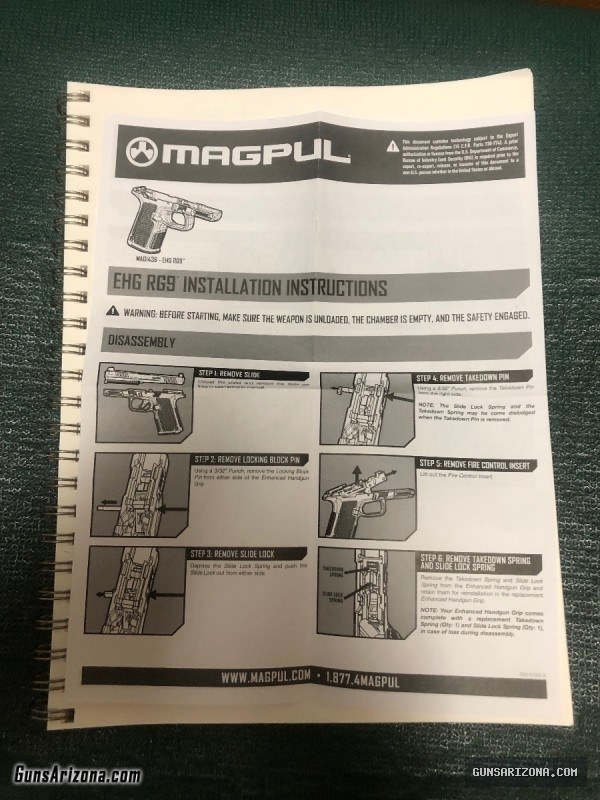 •Ruger RXM grip frame•