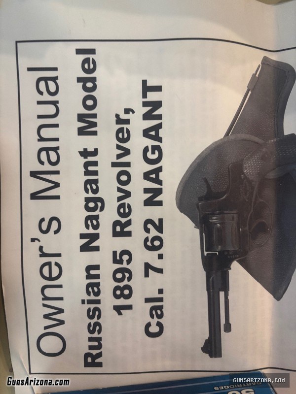 Nagant revolver mint condition