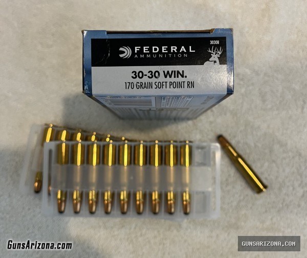 Federal 30-30 Ammo