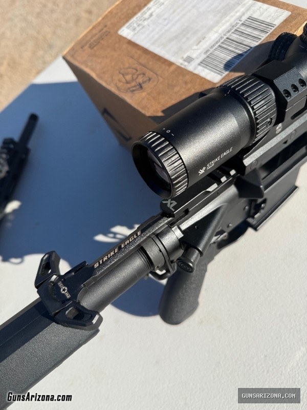 ?450 Bushmaster AR Pistol with 1,100 rounds‼️ 2 complete upper receivers