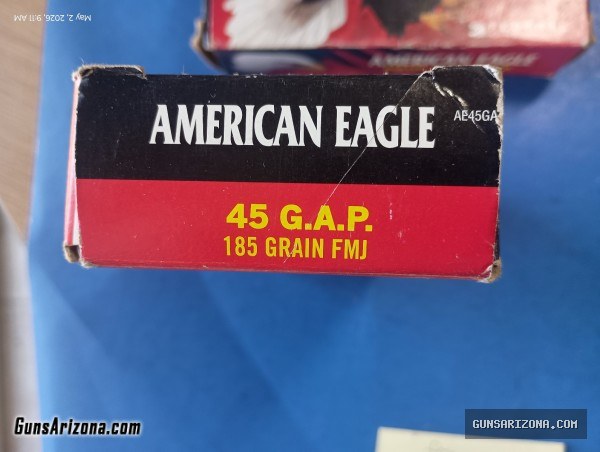 American Eagle, 45 G.A.P., 185 Grain FMI