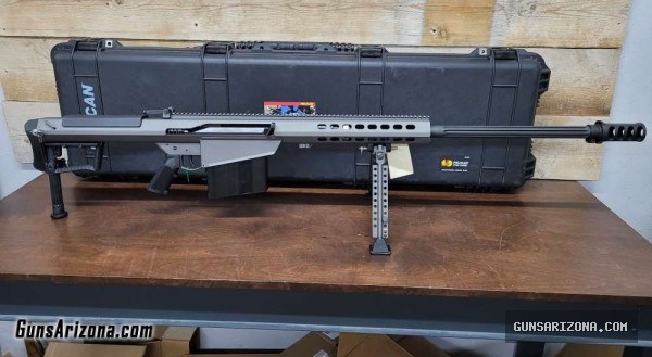 New Barrett M107A1S 50BMG 29"bbl Gray