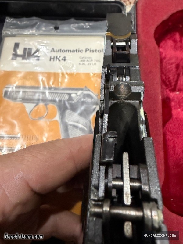 HK 4 .380 and .22 LR pistol