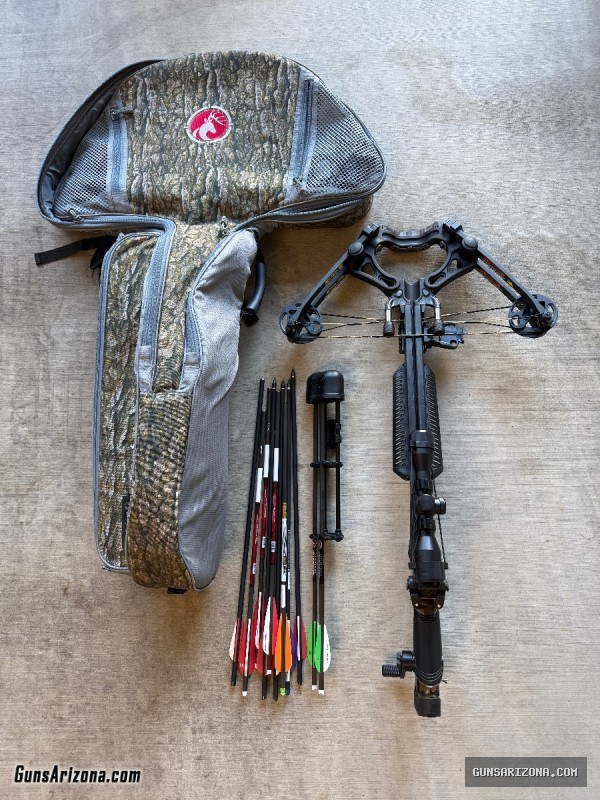 Barnett Crossbow Package – Includes Crank & Case - Like-New