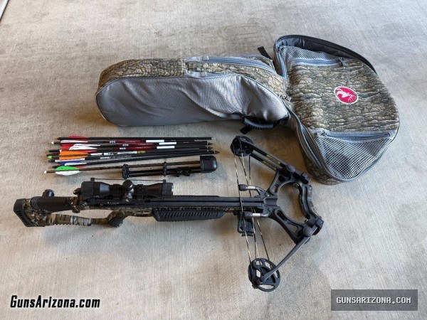 Barnett Crossbow Package – Includes Crank & Case - Like-New