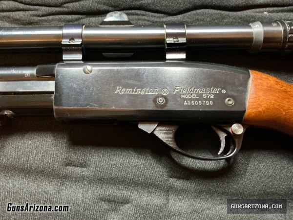 Remington Fieldmaster 572 .22 Rifle w/ Scope