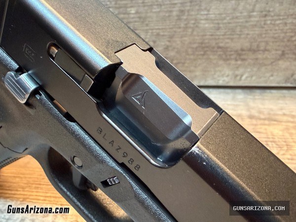Glock 45 GEN5 LE/Police trade-in w/ Radian Ramjet Afterburner + new flat trigger assembly