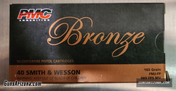 PMC Bronze 40 cal. ammo for sale