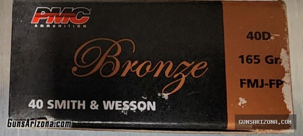 PMC Bronze 40 cal. ammo for sale