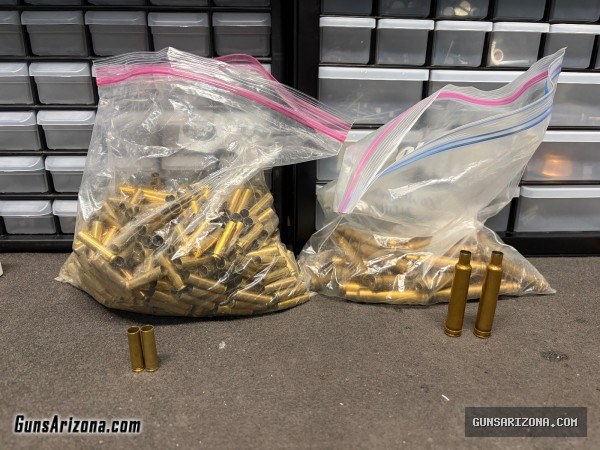 Assorted used and new brass