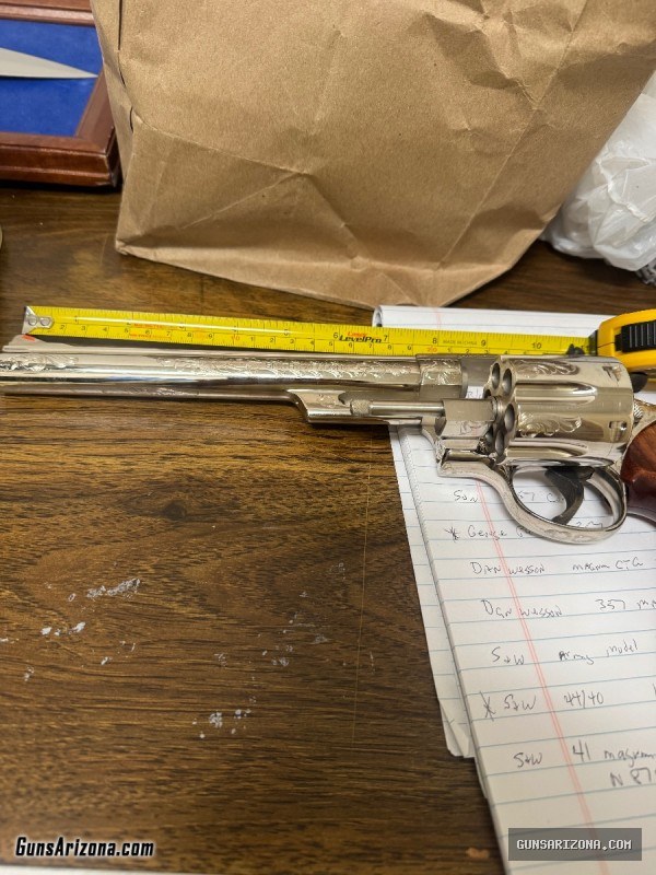 Smith & Wesson 41 Magnum model 57 chrome