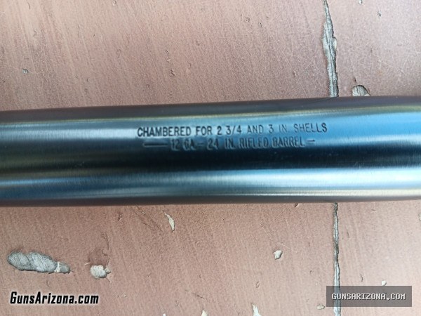 Mossberg 24 inch fully rifled barrel w/ williams iron sights