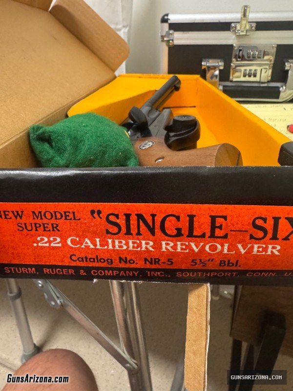 Ruger new model super 22 caliber single six