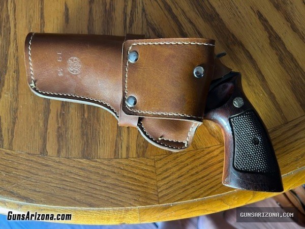 S&W Brand #19-34 Leather Belt Holster