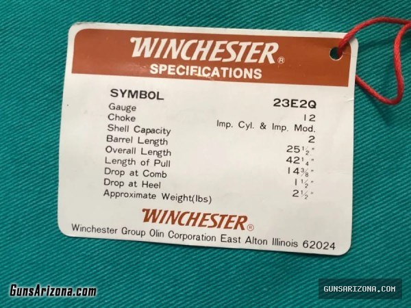 WINCHESTER MODEL 23 GOLDEN QUAIL