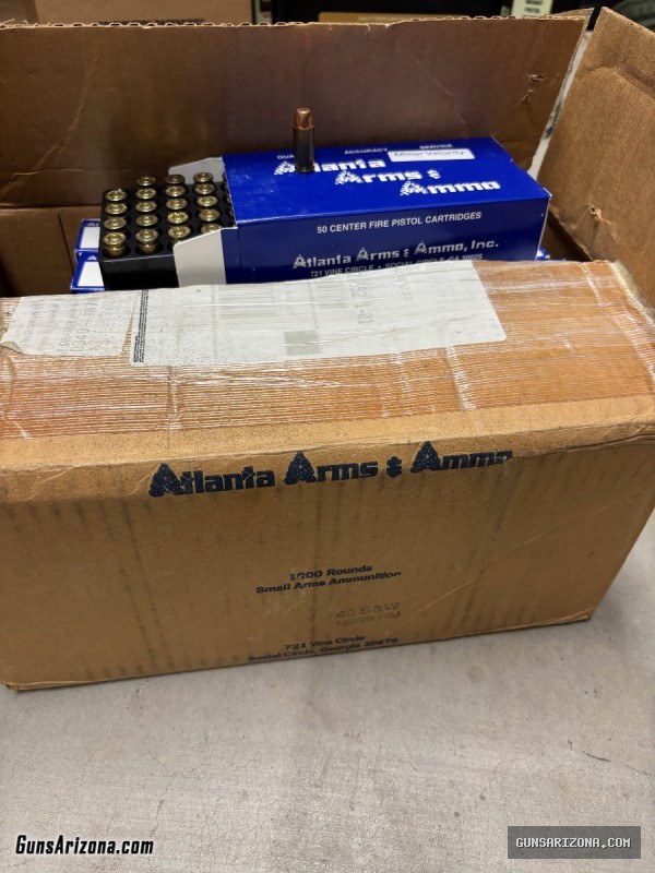 40 cal match ammo