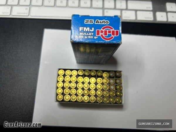 .25 Auto Ammo