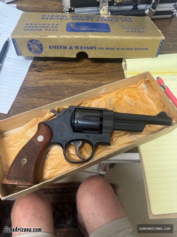 Smith & Wesson 44 Magnum 1926 model military revolver