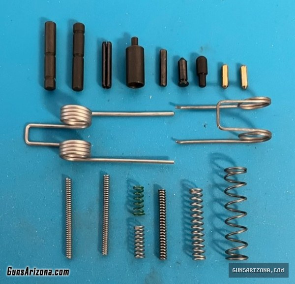 AFMC AR15/M16/M4 LOWER RECEIVER SPRING & PIN KIT / LOT OF 5 SETS / NEW