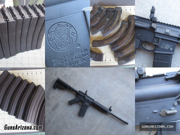 S&W M&P-15 AR, Ruger 10/22 Magazines, Metal AR-15 Mags