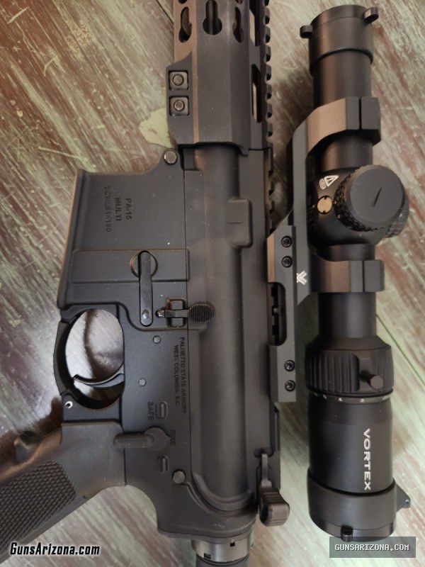 Palmetto State Armory AR-15 with Vortex strike eagle 1×8