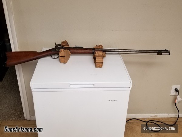 1861-1863 Springfield musket .58 caliber rifle