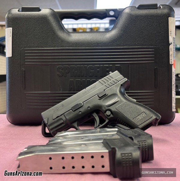 Springfield XD-9 Sub-Compact 9x19 Semi-Auto Pistol