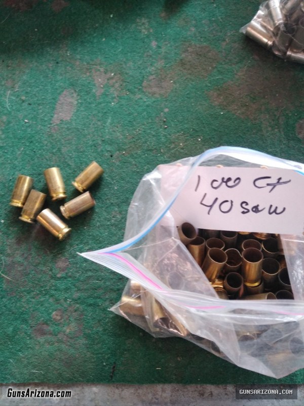 40 smith& Wesson brass