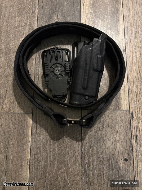 Safariland Holster and Bianchi duty belt