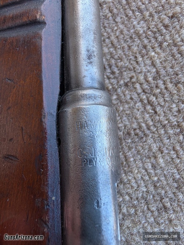 Vintage Antique Hamilton Model 51 Boys Rifle (.22 Short / Long) – Single Shot Bolt Action – Tight Lockup – 1930s