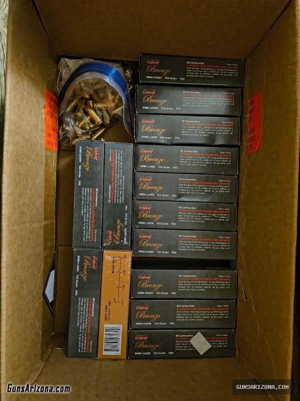 Canik TP9 SF Elite-S.  4 magazine's. 1 50 Rd drum.   850 rounds 9mm Ammunition.
