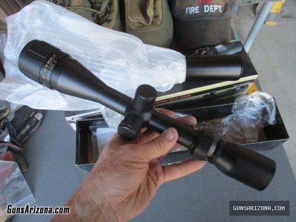 NIB BSA 3-9x40 Target Turret Hunting Mil Dot Rifle Scope