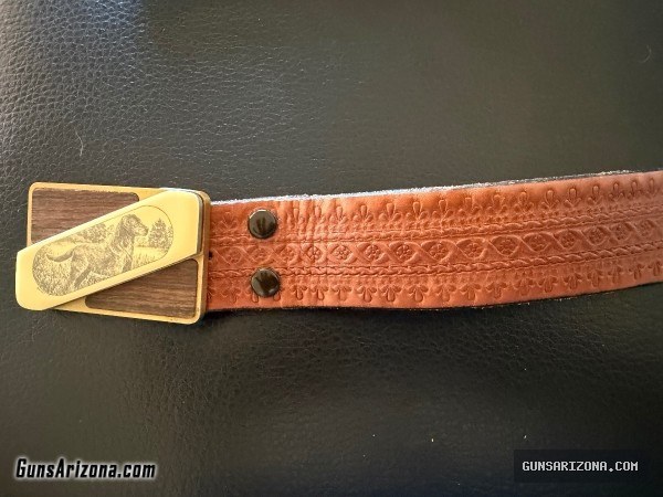 Vintage Bird Dog Touche’ by Gerber Buckle Knife