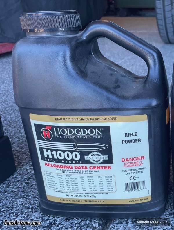 Hodgdon H1000 powder 8 pounds