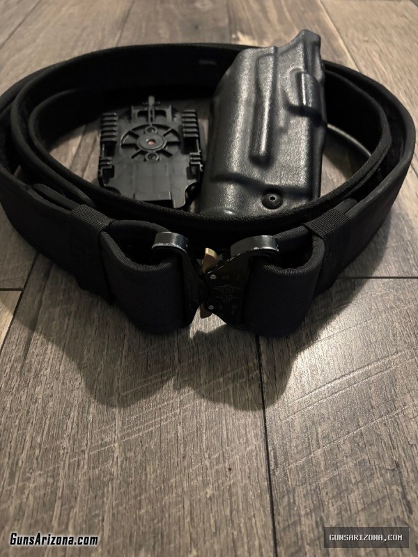 Safariland Holster and Bianchi duty belt