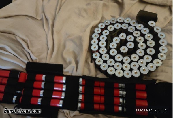 12 gauge ammo and belt