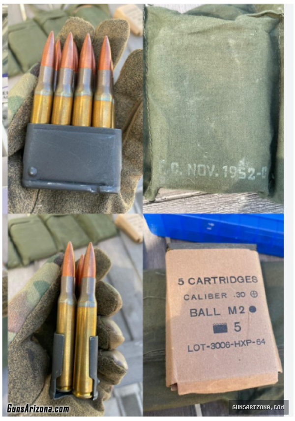 M1 Garand Ammo 30-06