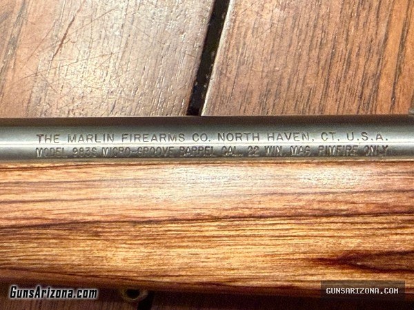 Marlin 983S Stainless 22 WMR Magnum Rifle
