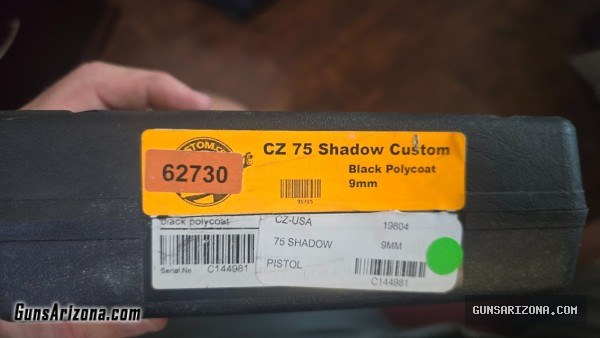 CZ CUSTOM CZ75 Shadow SAO