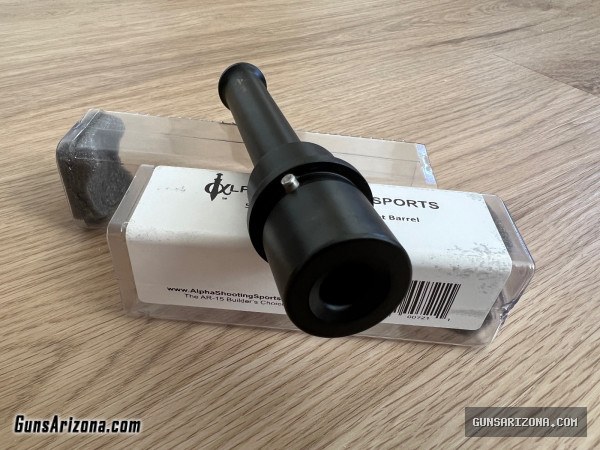 Alpha 5” lightweight nitride AR9 Barrel