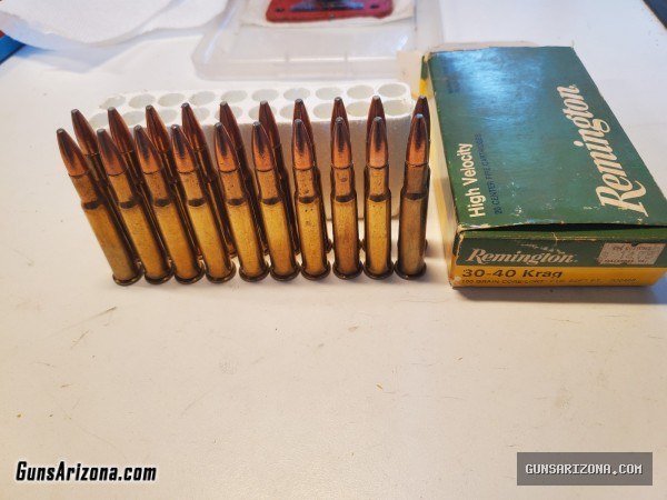 30-40 Krag  Remington CoreLokt 180gr NOT RELOADED AMMO