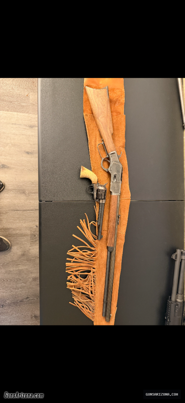 Winchester 1873 44-40 Rifle with Winchester letter!