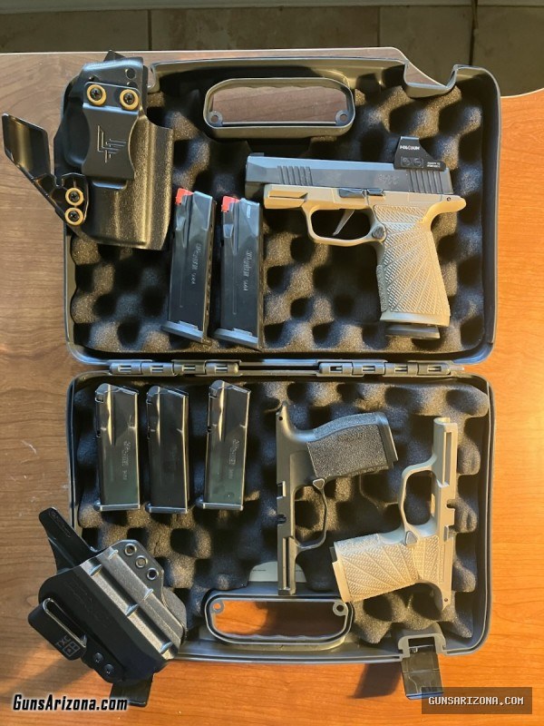 SIG 365 XL 9MM with Wilson Combat  365 X Macro grip module,  Holosun HS 407K X2 and more