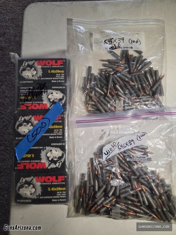5.45X39 AK74 Ammo