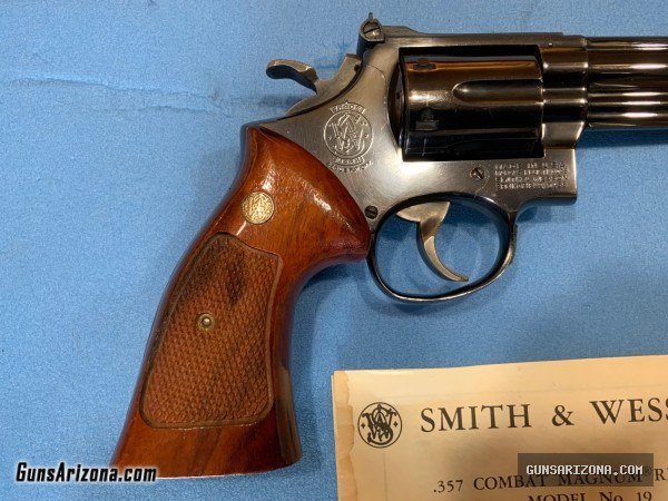S&W M19-3 357 COMBAT MAGNUM