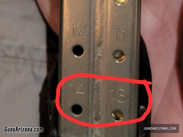 For Sale; Smith & Wesson M&P .45 high capacity magazines (4)