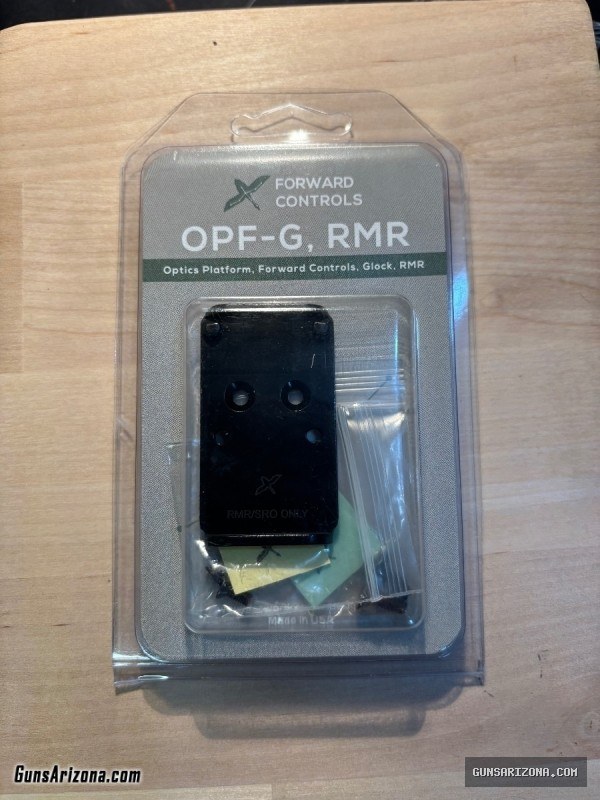 Glock mos rmr plate forward controls design