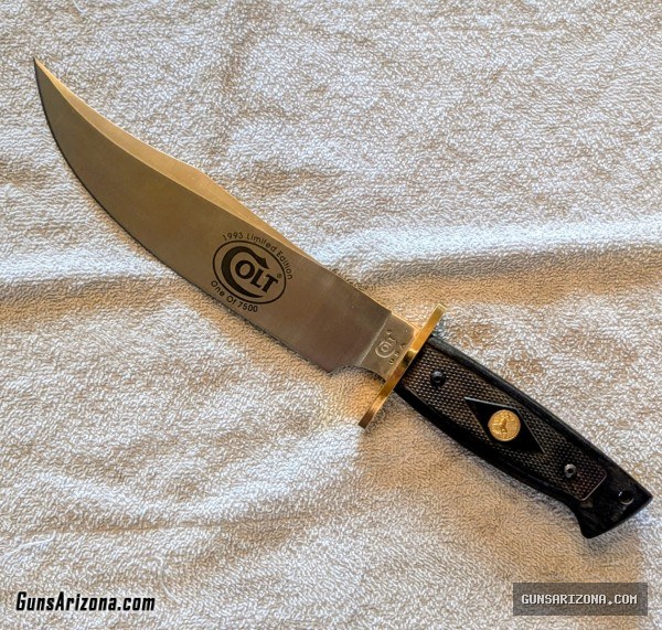 Colt limited edition bowie knife